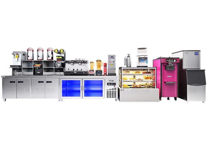 摆放|奶茶店操作台设备怎么摆比较方便操作?