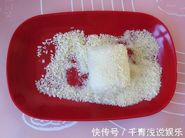 香蕉块|糯米香蕉卷,10分钟上桌,软糯糯甜丝丝,连吃也不腻