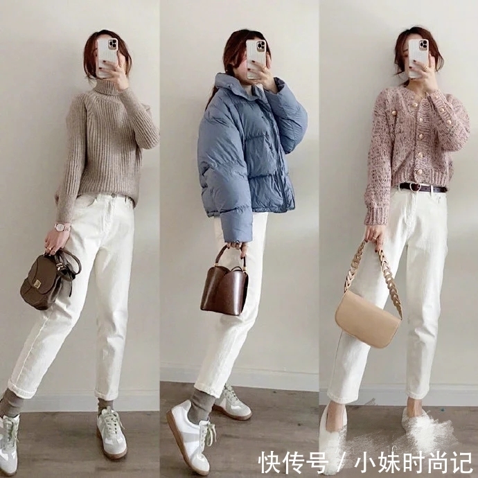 时尚又实用的冬季穿搭术,30+女人想要苗条优雅照着穿