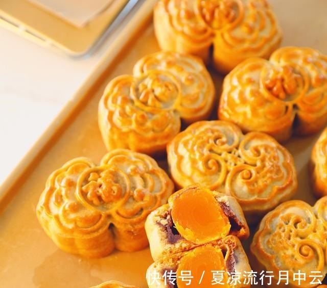 50g|100%成功经典广式月饼配方（温度时间可参考）！