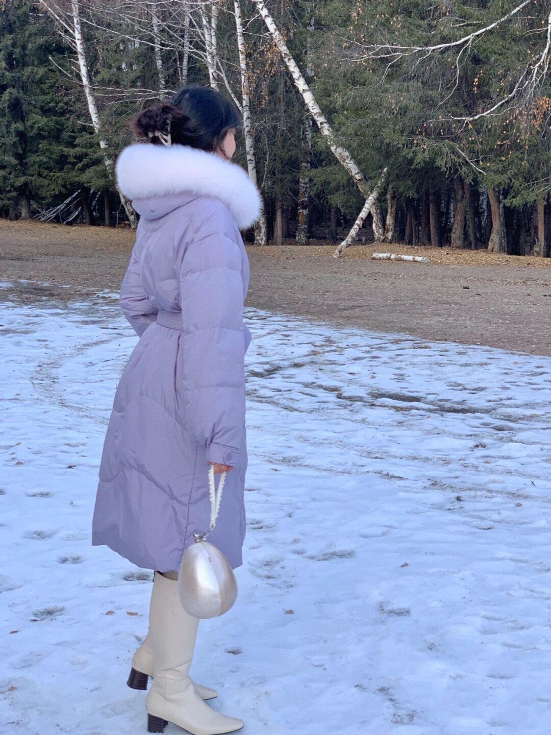 毛呢|冬天想要穿出高级感？一定要试一试灰色和粉色的搭配，高级又时尚！