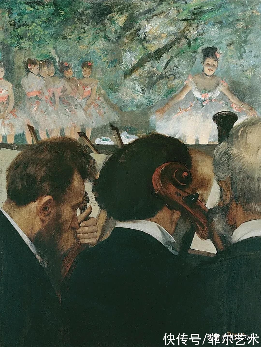 法国@法国艺术大师埃德加·德加舞女125幅油画作品,美翻了