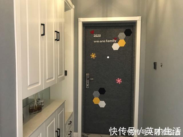 玄关|学她家装修,全屋简约又漂亮,一进屋就被入户玄关迷住了