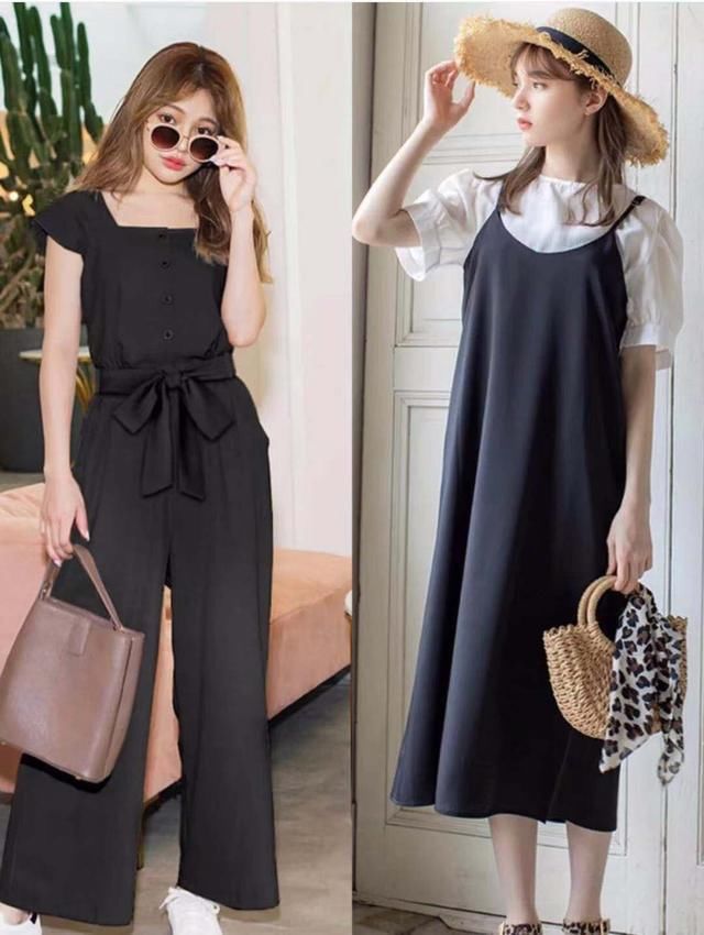 黑色|谁说穿黑色显沉闷？35岁女人参考日系穿搭示范，夏季清爽度过