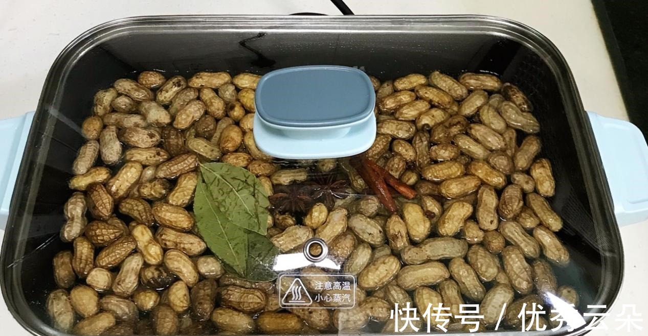 花生米|自制水煮花生，滋味十足，成本低，比买的还好吃！