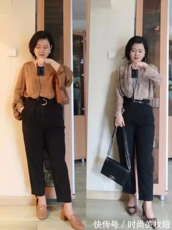 微蓬 这才是微胖女人该学的穿搭,简约高级又不挑人,照穿气质翻倍