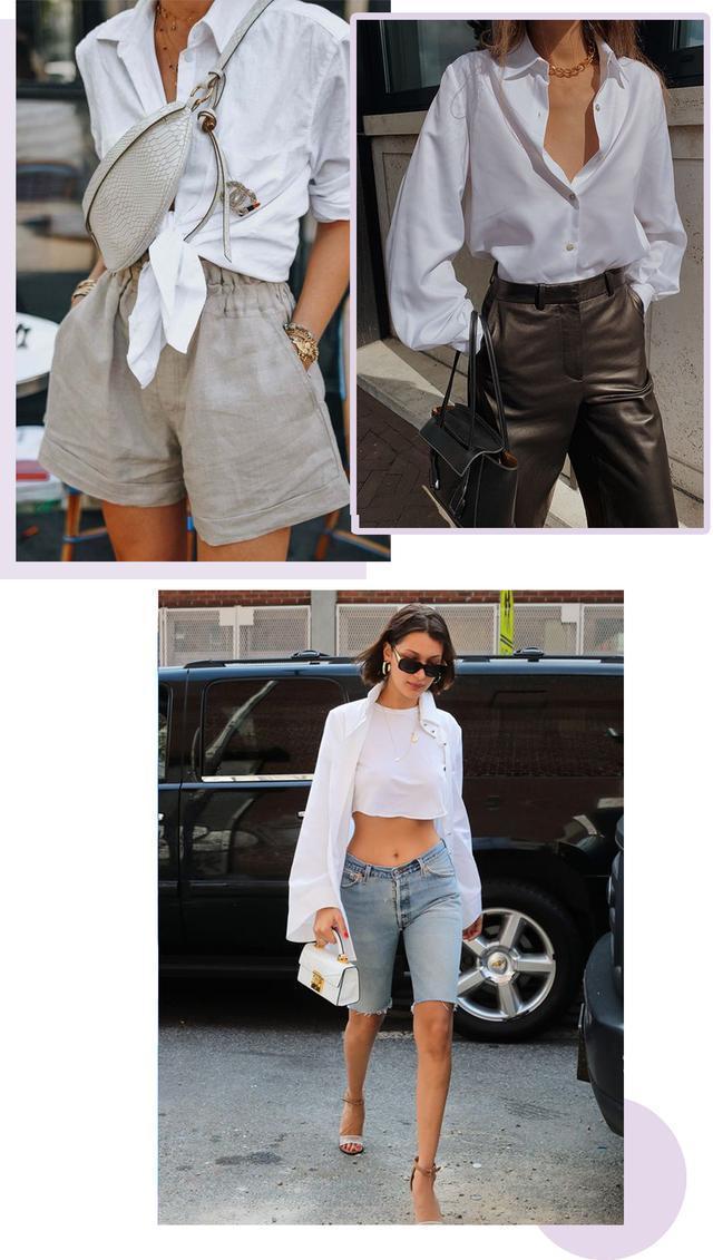 高级|又纯又欲的白衬衫,初秋穿出不费力的高级就靠TA