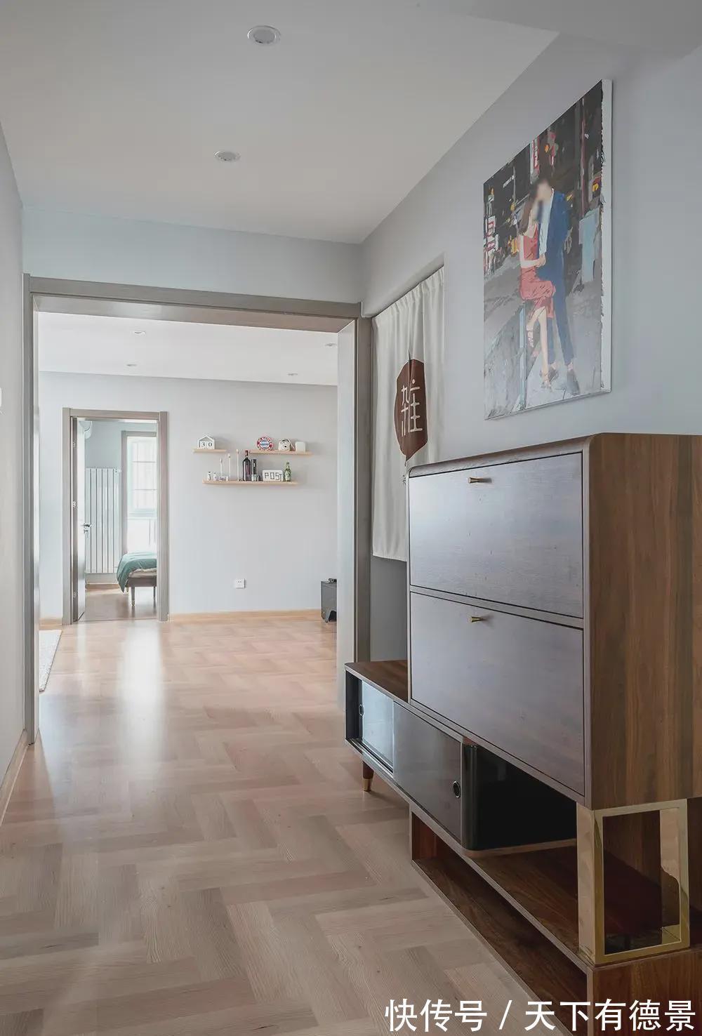 储物空间|72㎡小三居,根据需求和实际情况做了一些优化设计,住着太爽了