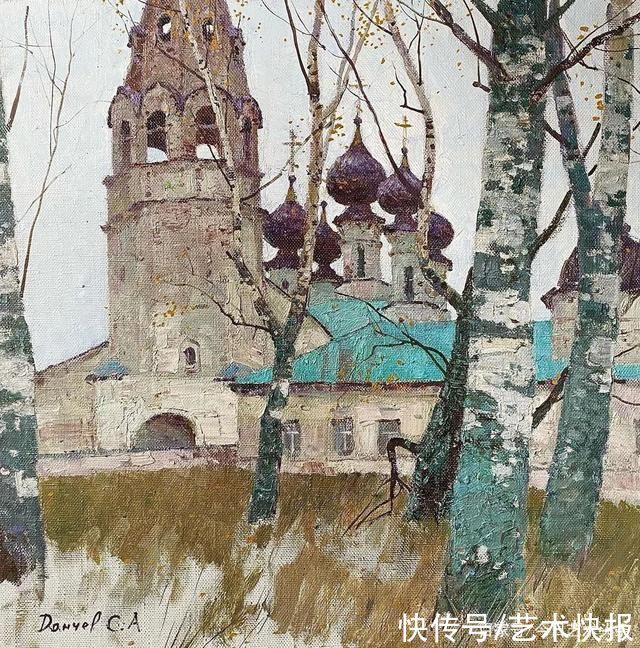 yuri&哈萨克斯坦艺术家谢尔盖丹切夫油画作品欣赏