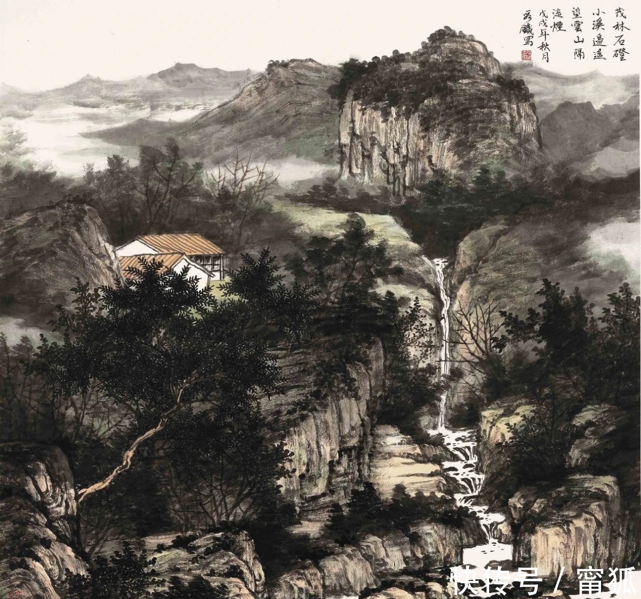 段铁#段铁:潜心钻研山水画30余年,被评选为“中国泰山第一人”