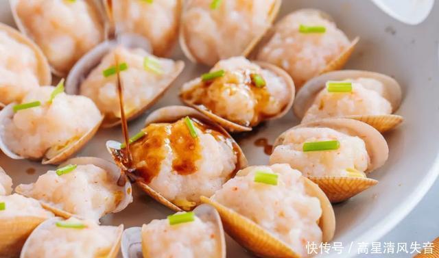 搞定|蛤蜊酿虾滑做法,简单一蒸香绝了,不会做菜的人都能搞定