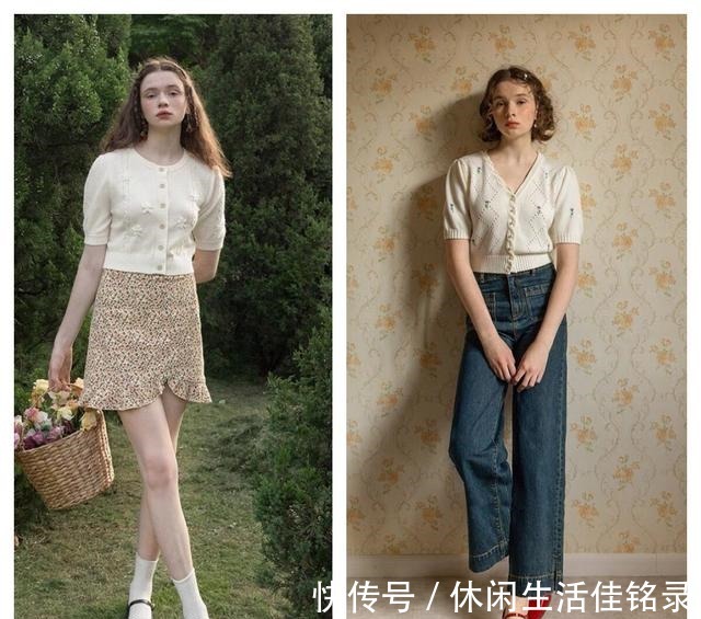 撞色 早秋夏末不知道如何搭配针织衫才是正确打开方式,轻松打造气质!