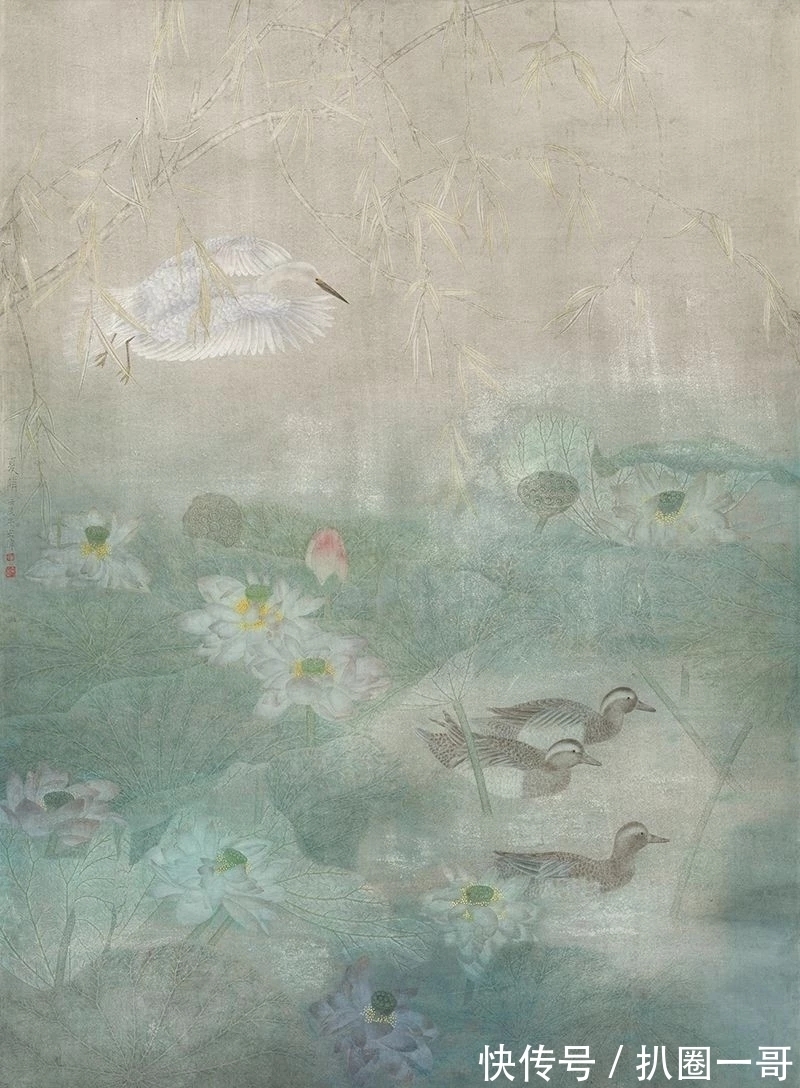 花鸟画&情境夺人｜江宏伟的“宋代”花鸟画