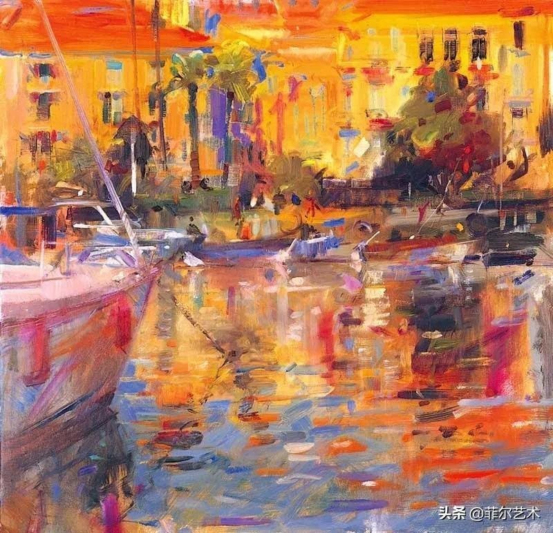 色彩!「油画欣赏」生动鲜明的色彩,一种独特的华丽风格