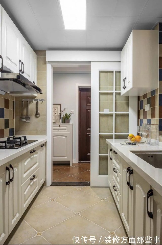 三居室|100平美式风三居室,给即将上学的女儿创造一个轻松愉快的环境