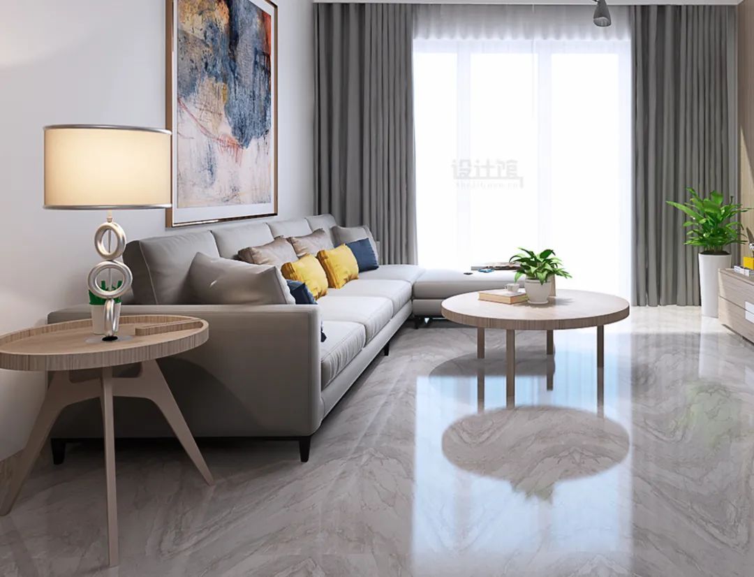 沙发|沙发与茶几大小如何组合?客厅要舒适大气,尺寸搭配要合理