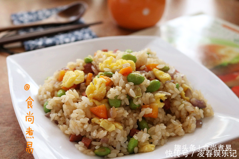  胡萝卜|此款炒米饭，食材简单很平常，味道香喷喷，吃一次想念一辈子