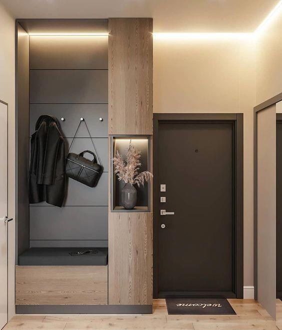 玄关|教科书级5种玄关类型，总有一类适合你家，懒人的话直接选择照搬