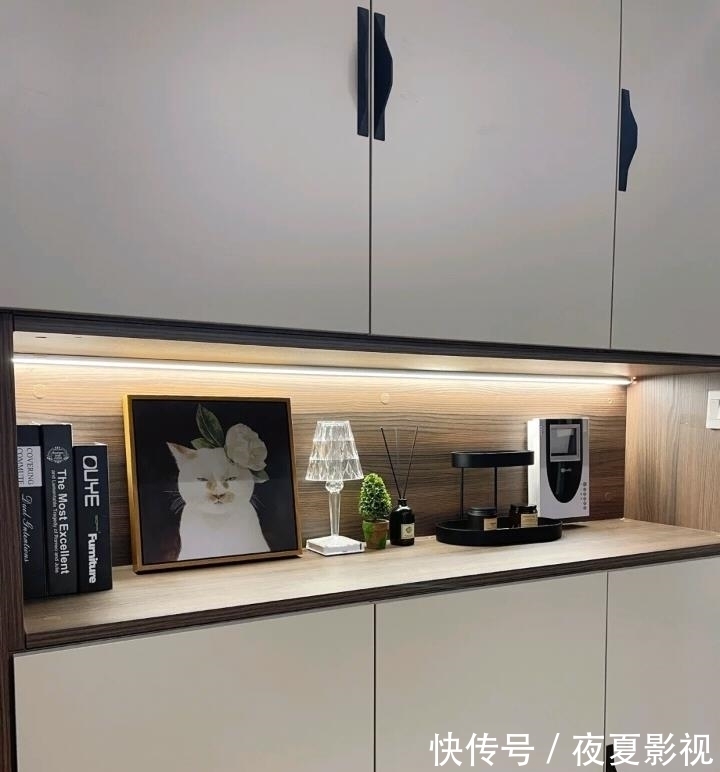 舒适|年轻小夫妻83㎡新家,典型的一体化设计,越简单,越舒适