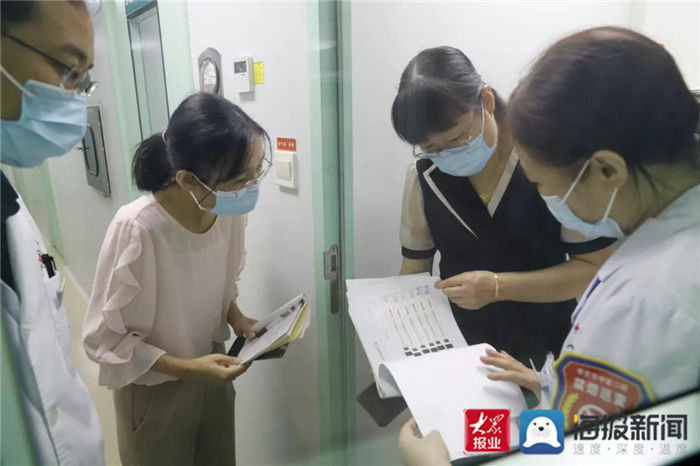 田承業|泰安市衛生健康委執法局督導組到市中醫二院開展醫療衛生機構院感大排查督導檢查工作