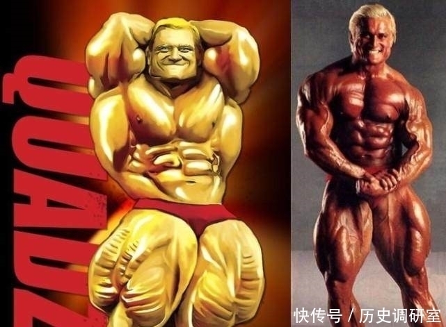 健美界|健美界名副其实的腿王，大腿比腰粗！裤子难买！