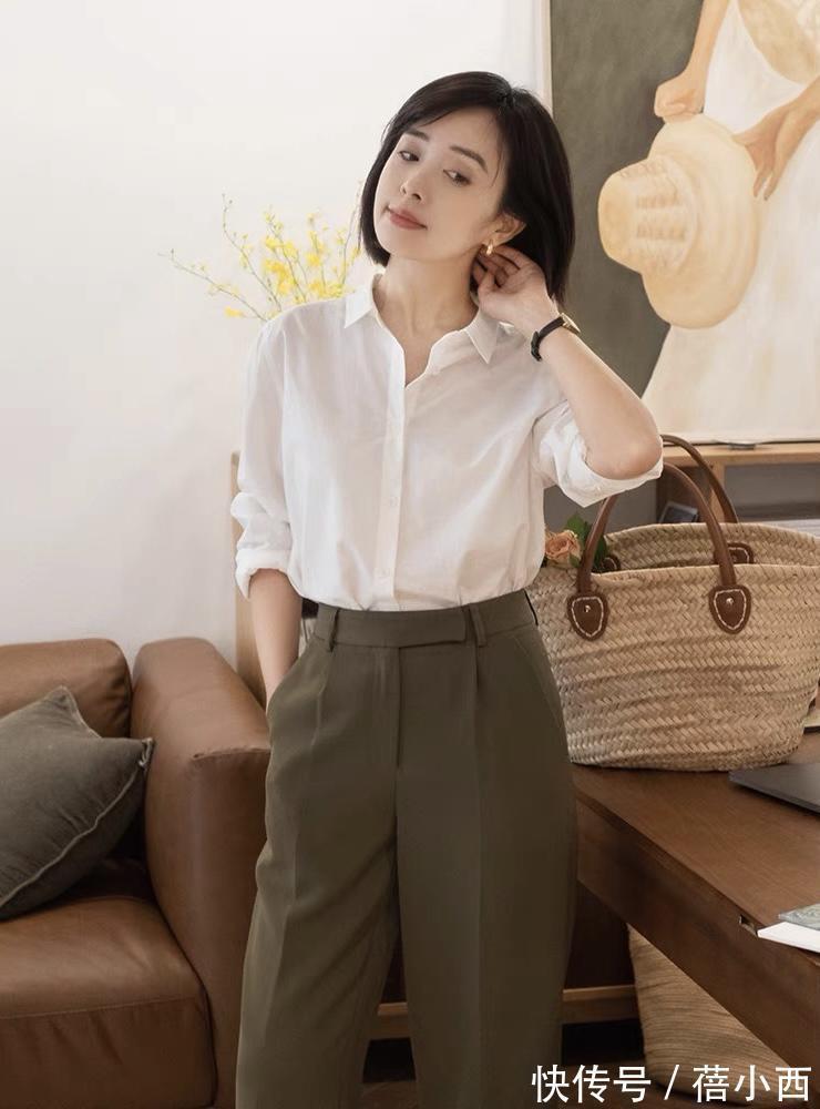 花边 “衬衫”才不会单调,掌握4个实用的选款技巧,比你想象中更时尚