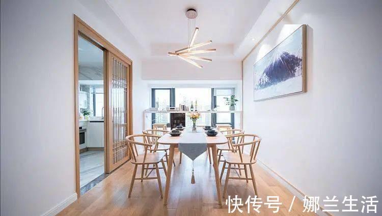 三居|参观同学的日式风三居，进门就被玄关衣帽间吸睛了，太宽敞舒适了