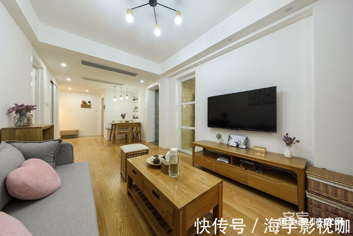 自然运动|小户型简约原木风,面积再小,也能满足家的自然魅力!