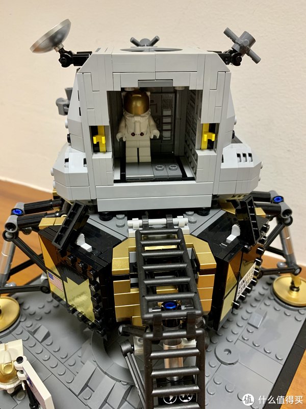 月球|LEGO/乐高 NASA 阿波罗11号月球着陆器：这是我个人的一小步，却是人类迈出的一大步