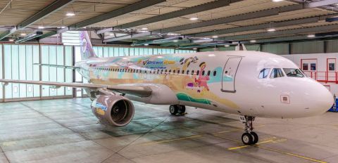 多图：超萌！JetSmart鸭鸭涂装A320neo来了