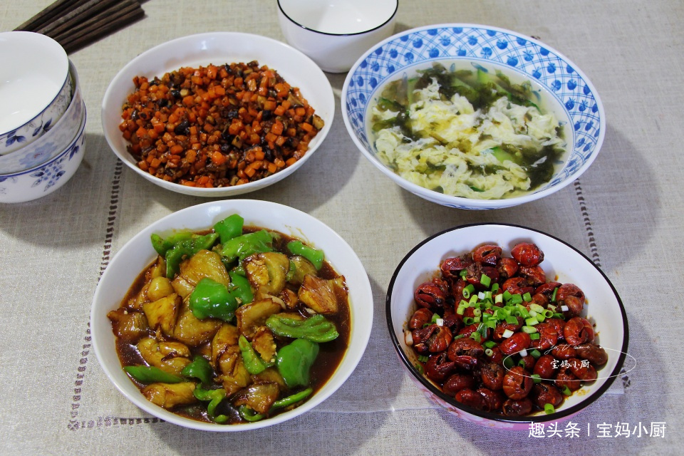 晒晒我家一周晚餐,大热天不将就,换着花样做,经济实惠味道美
