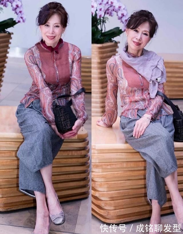 素人|被这位66岁素人博主圈粉,时尚百变的裤装搭配,穿出优雅美得高级