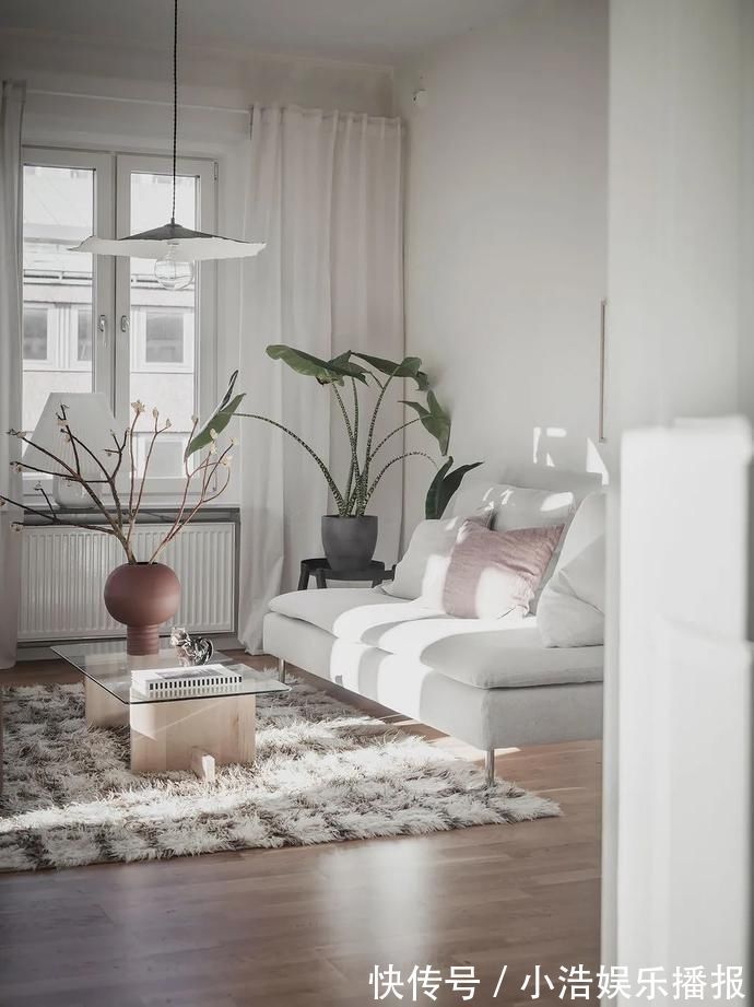 厨房|灵感家65㎡一室一厅，转角客厅和厨房简直美哭我