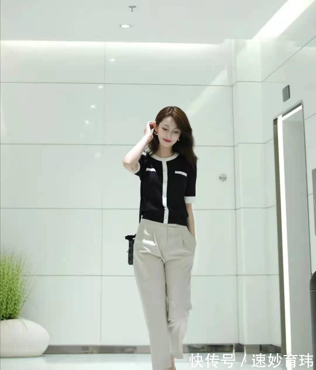 锥形裤|锥形裤配什么上衣好看