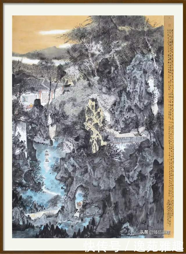 以山水为|「画作欣赏」会当凌绝顶,一览众山小,画家武春玉作品欣赏