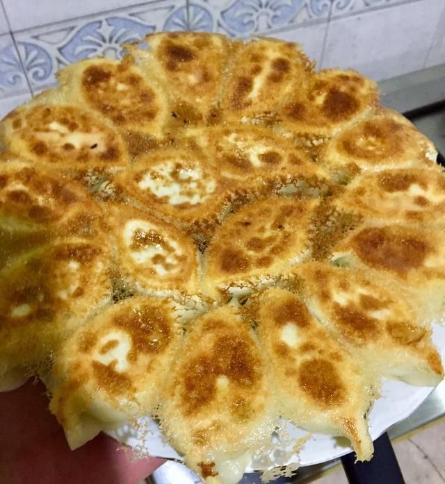 适合|东北特产的大西葫芦，特别适合做“冰花锅贴”几天做一次还吃不够