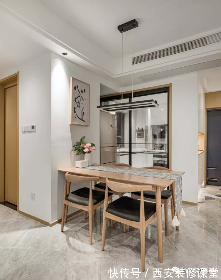 木质|95㎡两室简约,自己喜欢的混搭