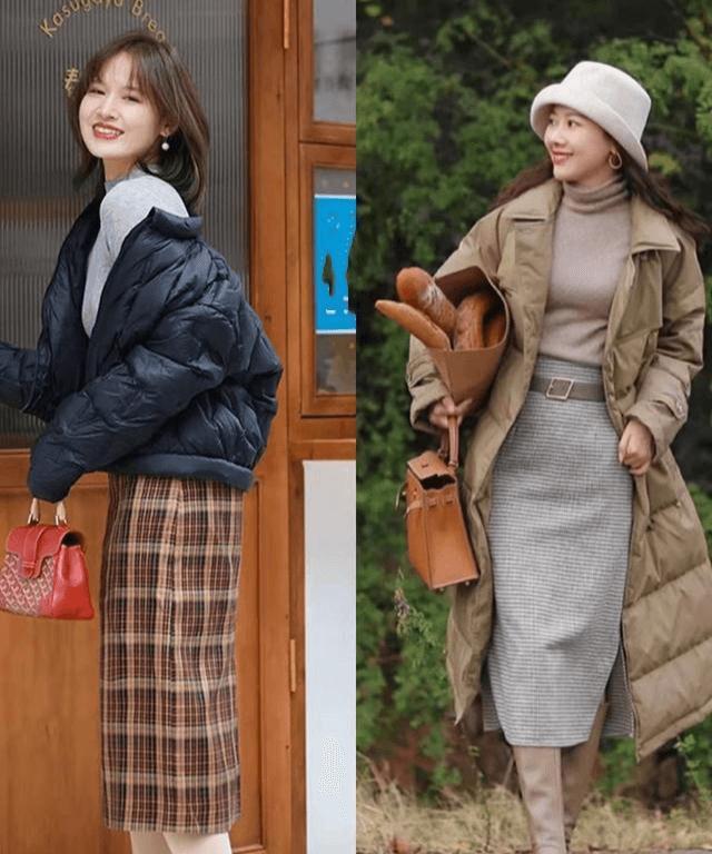 穿搭 中年女人羽绒服这样搭配!时尚保暖又百搭,显高显瘦又有气质