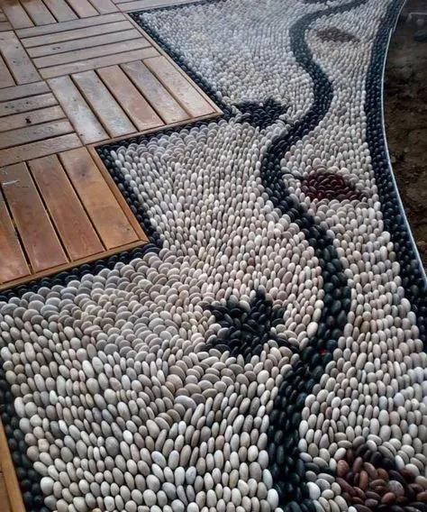 回家|石头画已经过去了,现在流行玩石贴画捡一堆石头回家,玩过瘾