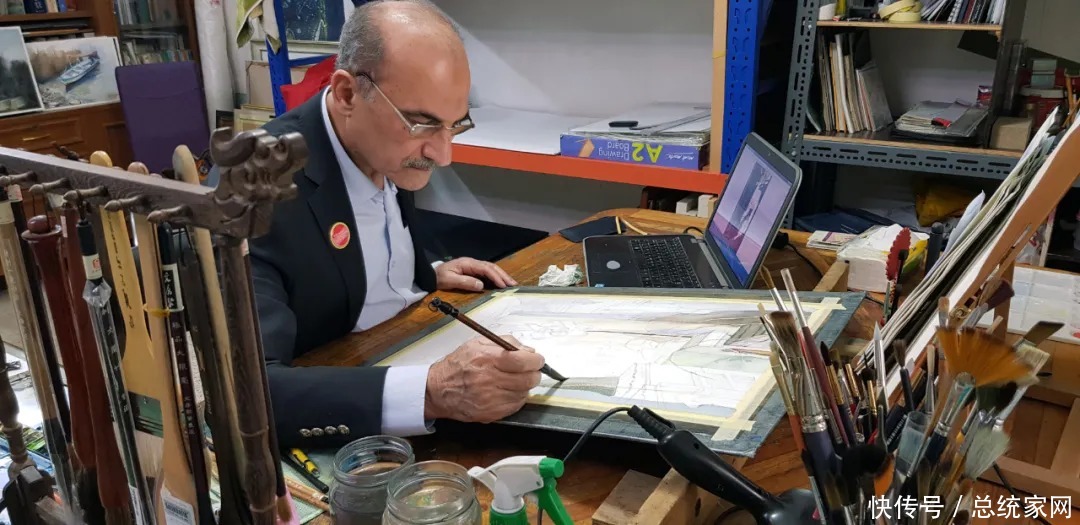 「第七届水彩节特邀嘉宾」AMER HASSAN 艺术作品展