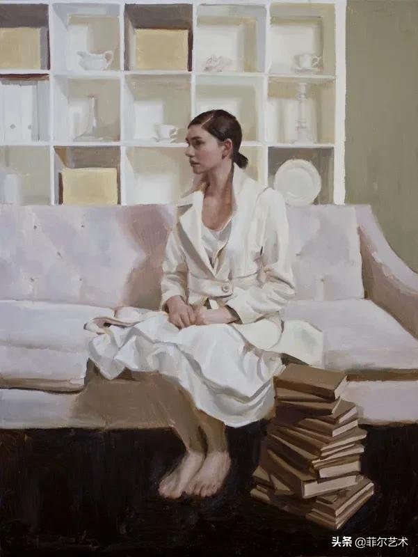 十九世纪|美国女艺术家玛丽·索尔的油画艺术作品欣赏