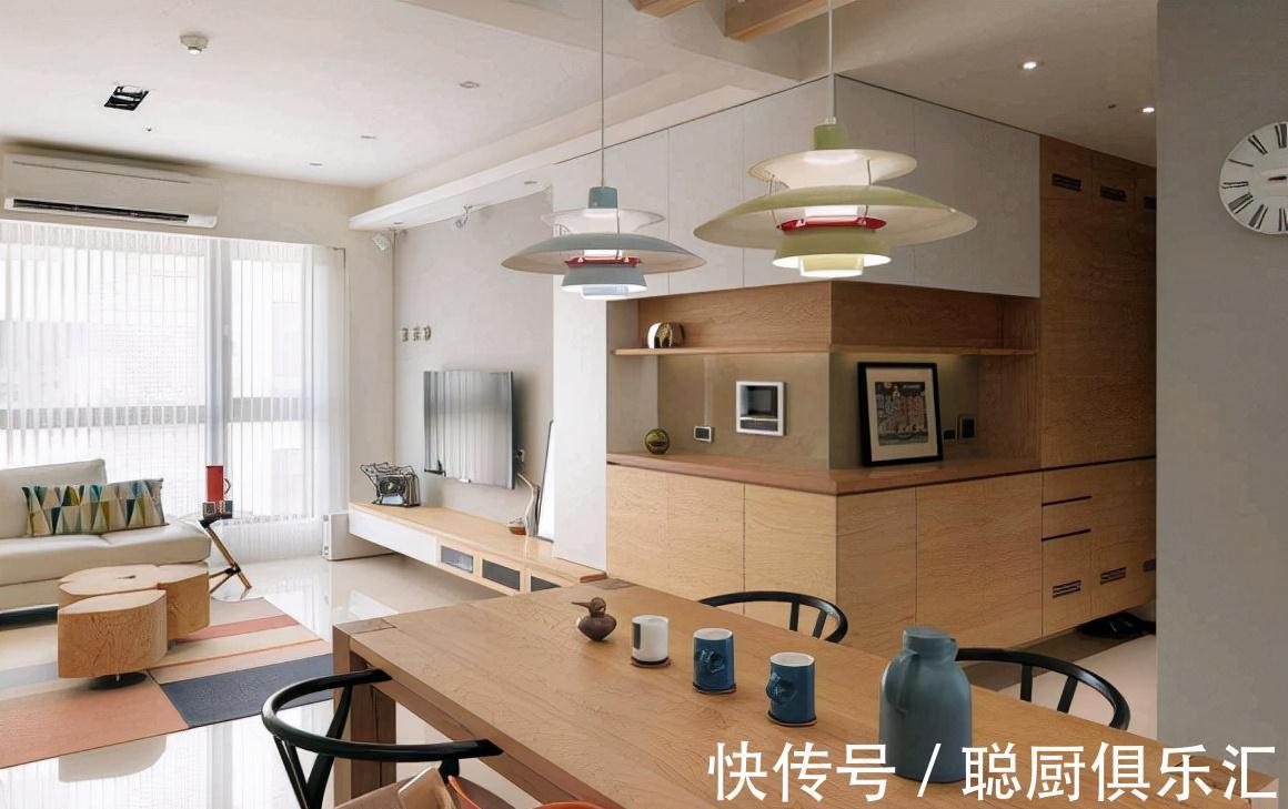 北欧风|90㎡清新原木北欧风毕业,邻居都说好看,花了20万,很值得