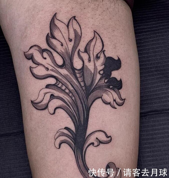 线条|每一根线条它们都在认真的表达自己 好看的线条结构纹身(一)