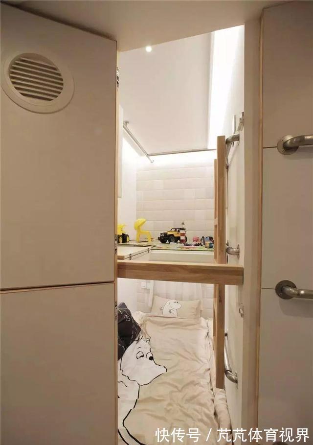 客厅|7口人挤43平小窝,老人睡客厅,爆改变9房,网友:卫生间头次见