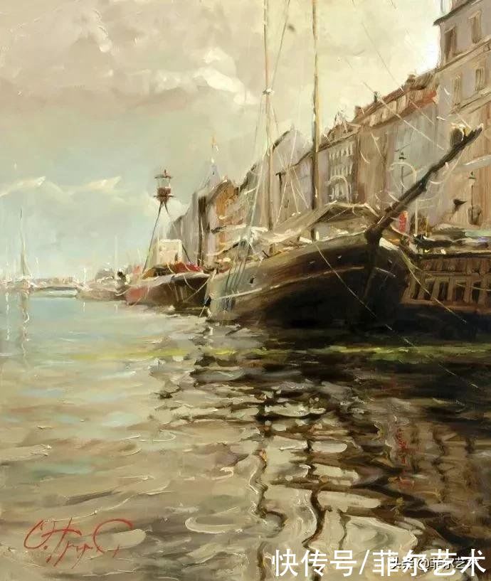 特罗菲莫夫|特罗菲莫夫独特的风景油画作品，每一张都叫绝了，真的很美