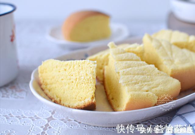 蛋黄|电饭锅蛋糕不蓬松还塌陷？注意这几个细节，我做一次就成功