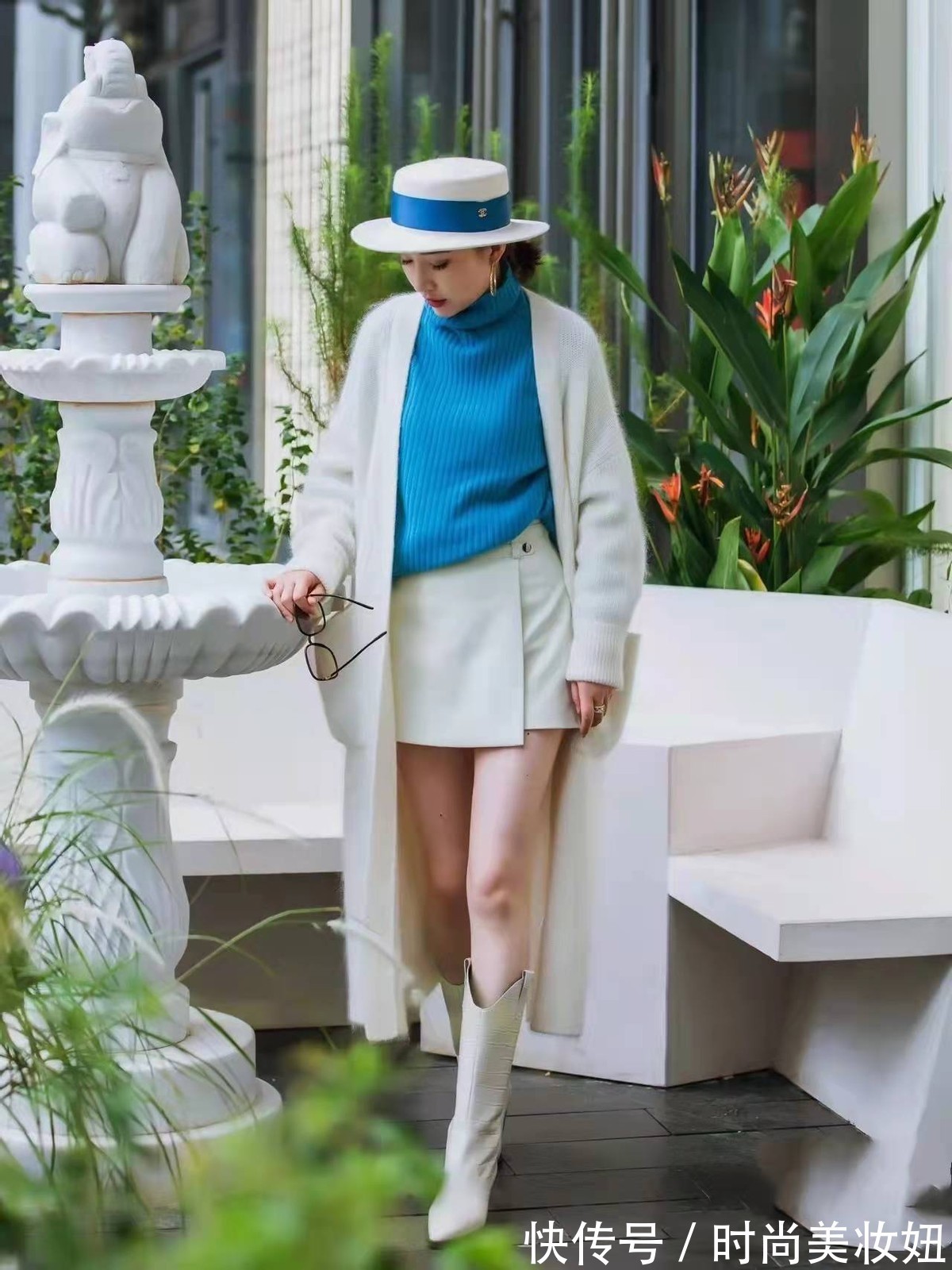 街拍 这是我见过“最温柔”的穿搭,显气质不说还优雅,照穿就对了