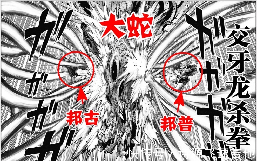 大蛇|一拳超人恭喜琦玉挖到“宝”,神级怪人登场,体型巨大姿势夸张