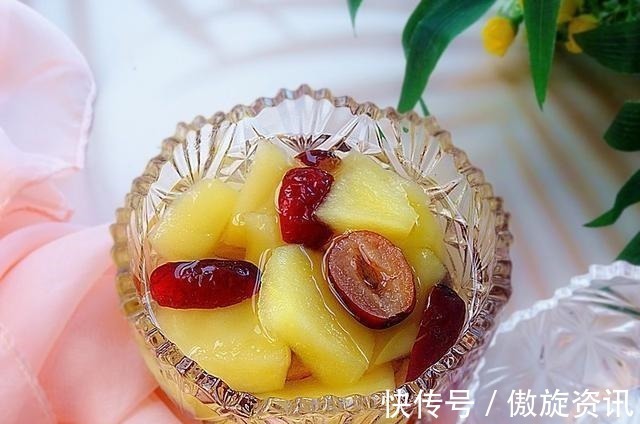 糖水|红枣煮苹果,冬天最该常吃的糖水,一周吃几次,肠胃舒服手脚暖
