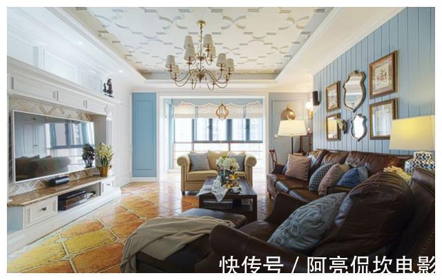 美式|188平超大四室空间,宽敞不“空”,明亮不“耀”,复古低奢美宅